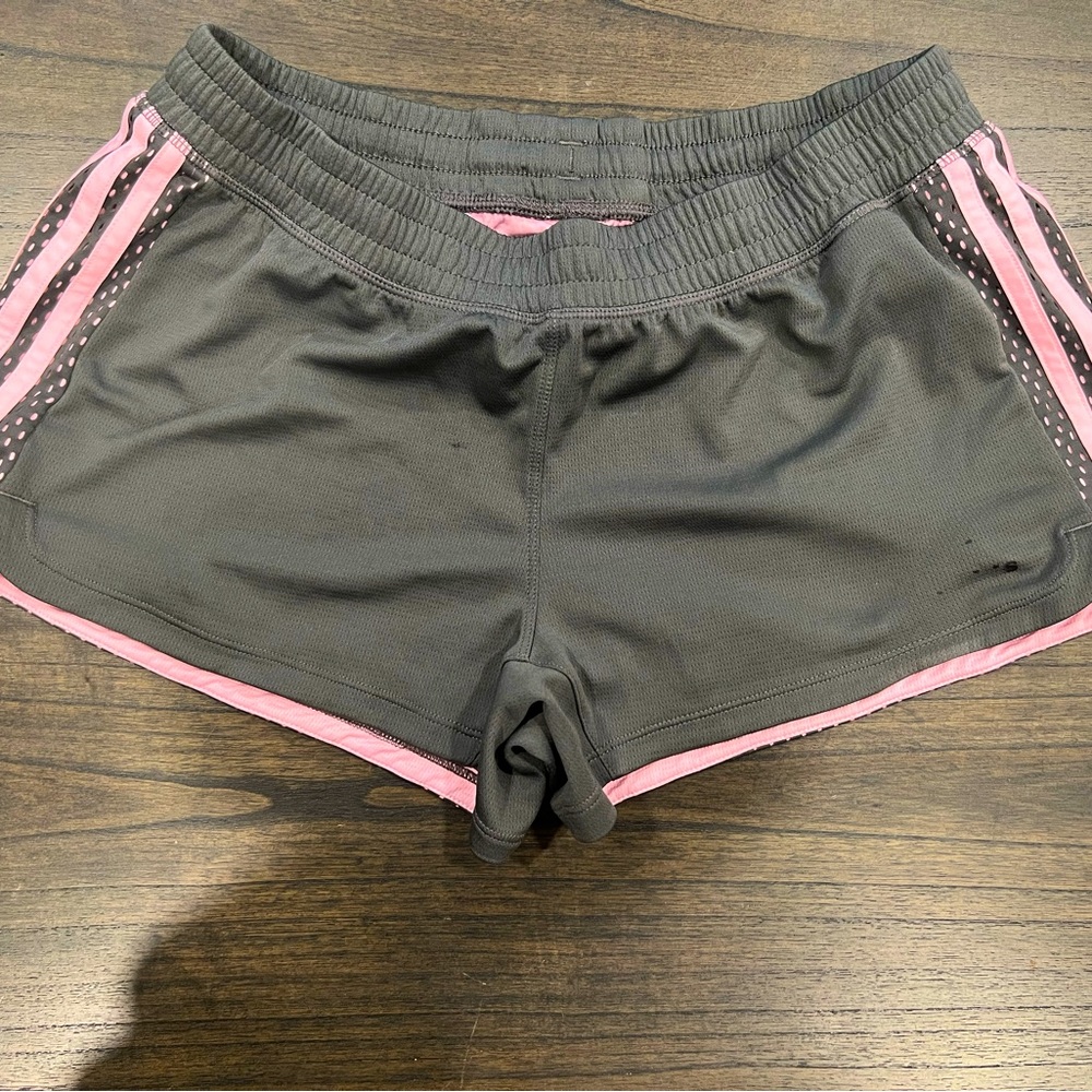 Adidas Workout Short Size Large Gray